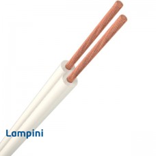  Καλώδιο Πλακέ NYFAZ H03VH-H 2x0,50mm² Εύκαμπτο Λευκό